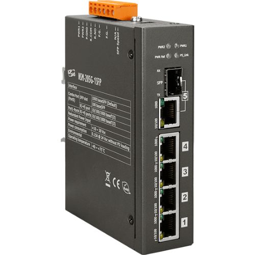NSM-205G-1SFP CR ICP DAS